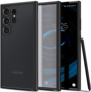 Σκληρή Θήκη - Samsung Galaxy S24 Ultra - Spigen Ultra Hybrid - Frost Black (ACS07296) ACS07296