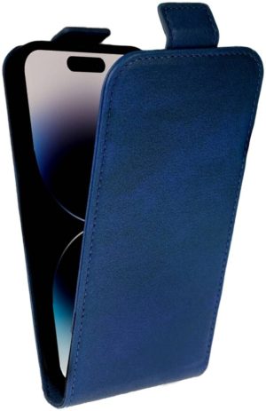 Rosso Element Vertical Flip Case - Flip Θήκη Πορτοφόλι Apple iPhone 14 Pro - Blue (8719246407017) 115396
