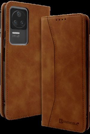 Bodycell Θήκη - Πορτοφόλι Xiaomi Poco F4 - Brown (5206015000089) 04-00957