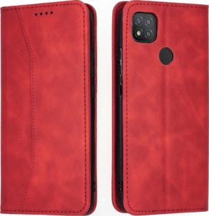 Bodycell Θήκη - Πορτοφόλι Xiaomi Redmi 9C - Red (5206015059360) 82599