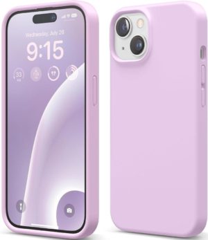 Elago Silicone Case - Premium Θήκη Σιλικόνης Apple iPhone 15 - Light Lilac (ES15SC61-LLIL) ES15SC61-LLIL