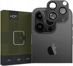 Hofi FullCam Pro+ - Μεταλλικό Προστατευτικό Κάλυμμα με Tempered Glass για Φακό Κάμερας - Apple iPhone 14 Pro / 14 Pro Max - Black (9490713928677) 116566