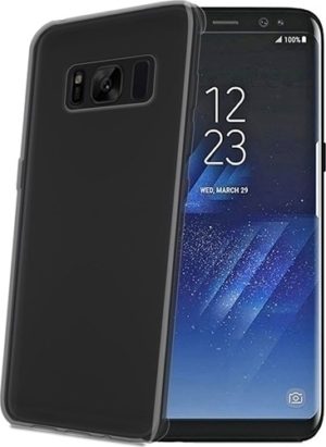 Celly Ημιδιάφανη Θήκη Σιλικόνης Samsung Galaxy S8 Plus - Black (GELSKIN691BK) GELSKIN691BK