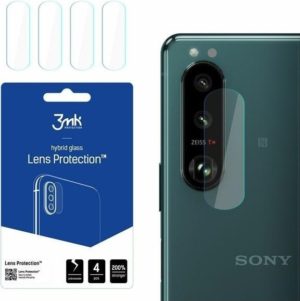 3MK Hybrid Glass Camera Protector - Αντιχαρακτικό Υβριδικό Προστατευτικό Γυαλί για Φακό Κάμερας Sony Xperia 1 III - 4 Τεμάχια (5903108389655) 83489