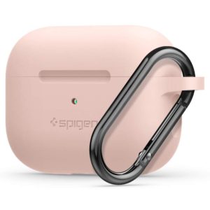 Spigen Silicone Fit Θήκη Apple Airpods Pro 1st Gen - Pink (ASD00535) ASD00535