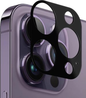 Rosso Camera Lens Protector - Προστατευτικό Κάλυμμα Κάμερας - Apple iPhone 15 Pro / 15 Pro Max - Black (8719246409523) 116350