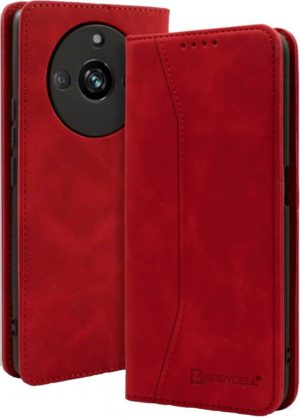 Bodycell Θήκη - Πορτοφόλι Realme 11 Pro Plus - Red (5206015028311) 04-01195