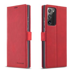 Θήκη Samsung Galaxy Note 20 FORWENW Wallet leather stand Case-red MPS14574