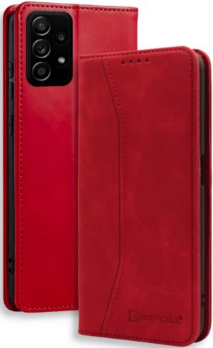 Bodycell Θήκη - Πορτοφόλι Samsung Galaxy A52 - Red (5206015063022) 81362