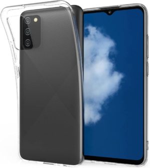 KWmobile Διάφανη Θήκη Σιλικόνης Samsung Galaxy A02s - Transparent (55089.03) 55089.03