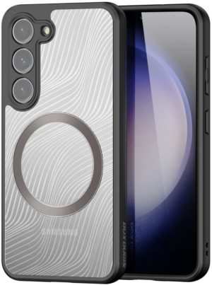 DuxDucis Aimo MagSafe Series - Premium Ημιδιάφανη MagSafe Σκληρή Θήκη - Samsung Galaxy S23 - Black (6934913027097) 117072