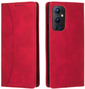 Bodycell Θήκη - Πορτοφόλι OnePlus 9 Pro - Red (5206015063978) 82787