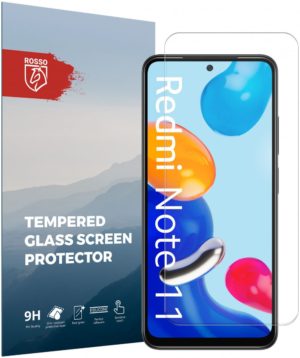 Rosso Tempered Glass - Αντιχαρακτικό Προστατευτικό Γυαλί Οθόνης Xiaomi Redmi Note 11 4G / Redmi Note 11S 4G - Clear (8719246360848) 103434