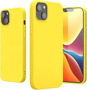 KWmobile Soft Slim Flexible Rubber Cover - Θήκη Σιλικόνης Apple iPhone 14 Plus - Radiant Yellow (59080.165) 59080.165