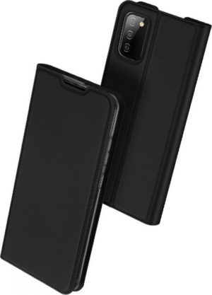 Duxducis SkinPro Θήκη Πορτοφόλι Samsung Galaxy A02s - Black (6934913053560) 77145