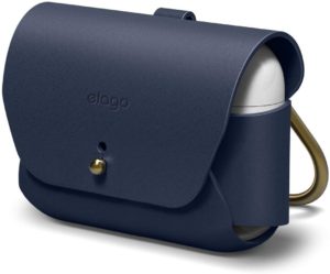 Elago Leather Case - Δερμάτινη Θήκη για AirPods Pro 1st Gen - Jean Indigo (EAPPLE-JIN) EAPPLE-JIN
