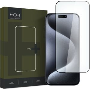 Hofi Premium Pro+ Tempered Glass - Fullface Αντιχαρακτικό Γυαλί Οθόνης - Apple iPhone 15 Pro - Black (9319456604764) 115625