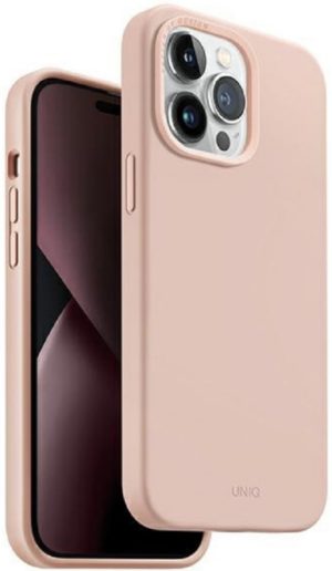 Uniq Lino - Ανθεκτική Σκληρή Θήκη με 2 x Πλαίσια Κάμερας - Apple iPhone 14 Pro - Pink (UNIQ-IP6.1P(2022)-LINOPNK) UNIQ-IP6.1P(2022)-LINOPNK