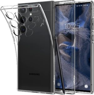 Spigen Liquid Crystal Θήκη Σιλικόνης Samsung Galaxy S23 Ultra - Crystal Clear (ACS05610) ACS05610