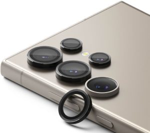 Αντιχαρακτικό Γυαλί Προστασίας για Φακό Κάμερας - Samsung Galaxy S24 Ultra - Ringke Camera Lens Frame Glass - Black (8809961784156) 118147