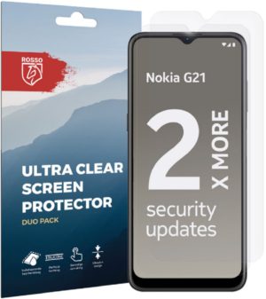 Rosso Ultra Clear Screen Protector - Μεμβράνη Προστασίας Οθόνης - Nokia G21 / G11 - 2 Τεμάχια (8719246353468) 101978