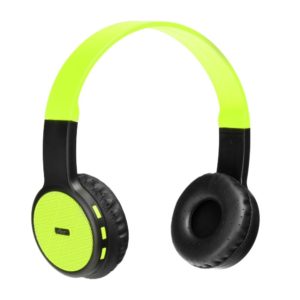 Headphones Bluetooth stereo with mic AP-B05 black/lime MPS11915