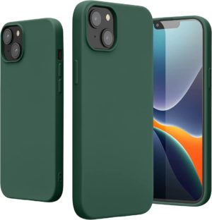 KWmobile Soft Slim Flexible Rubber Cover - Θήκη Σιλικόνης Apple iPhone 14 Plus - Forest Green (59080.166) 59080.166