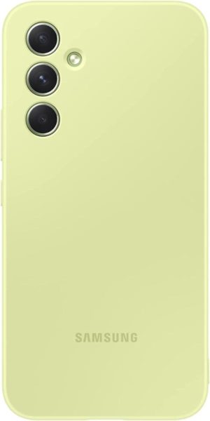 Official Samsung Silicone Cover Θήκη Σιλικόνης - Samsung Galaxy Α54 - Lime (EF-PA546TGEGWW) 13020534