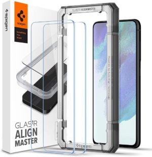 Spigen GLAS.tR ALIGNmaster - Αντιχαρακτικό Γυάλινο Tempered Glass Samsung Galaxy S21 FE 5G - Clear - 2 Τεμάχια (AGL03088) AGL03088