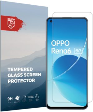 Rosso Tempered Glass - Αντιχαρακτικό Προστατευτικό Γυαλί Οθόνης Oppo Reno6 5G - Clear (8719246365812) 109604