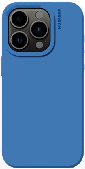 Nudient Base Case - Θήκη Σιλικόνης Apple iPhone 15 Pro - Vibrant Blue (00-020-0085-0107) 00-020-0085-0107
