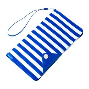 Celly Universal Αδιάβροχη Θήκη Splashproof Wallet για Smartphones έως 5.7 - IPX4 - Blue (SPLASHWALLETBL) SPLASHWALLETBL
