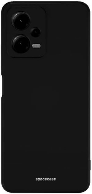 Spacecase Silicone Case - Θήκη Σιλικόνης Xiaomi Redmi Note 12 5G / Poco X5 - Black (5905123475306) 119145