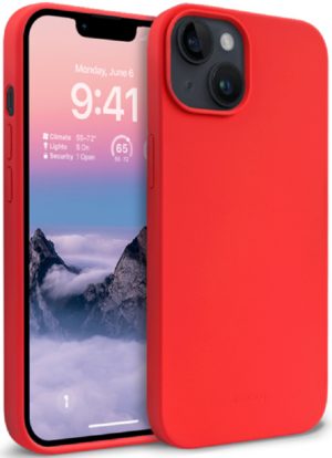 Crong Color Θήκη Premium Σιλικόνης Apple iPhone 14 Plus - Red (CRG-COLR-IP1467-RED) CRG-COLR-IP1467-RED