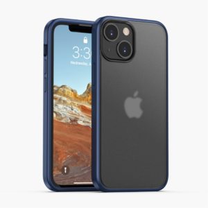 Θήκη iPhone 13 mini IPAKY Hard Plastic+Soft TPU Frame-blue MPS15319