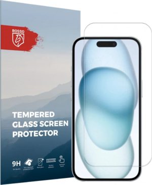 Rosso Tempered Glass - Αντιχαρακτικό Προστατευτικό Γυαλί Οθόνης Apple iPhone 15 - Clear (8719246401053) 116336