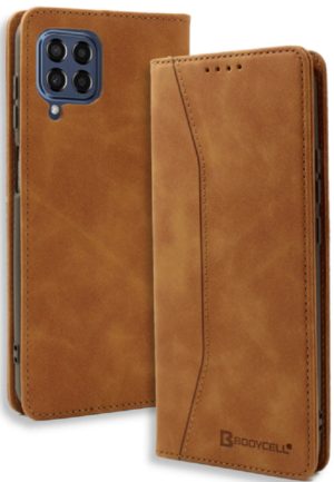 Bodycell Θήκη - Πορτοφόλι Samsung Galaxy M33 - Brown (5206015016028) 04-01026