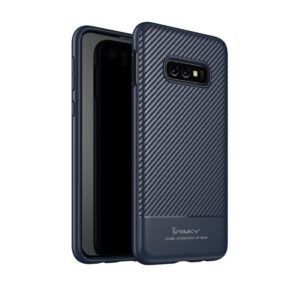 Θήκη Samsung Galaxy S10e IPAKY Carbon Fiber TPU Case-blue MPS13428