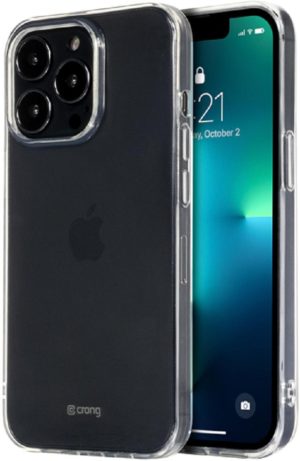 Crong Slim Διάφανη Θήκη Σιλικόνης Apple iPhone 13 Pro - 0.8mm - Clear (CRG-CRSLIM-IP1361P-TRS) CRG-CRSLIM-IP1361P-TRS