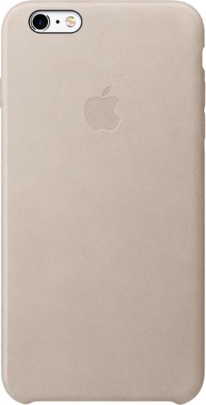 Official Apple Leather Case - Δερμάτινη Θήκη Apple iPhone 6S Plus / 6 Plus - Rose Gray (MKXE2ZM/A) MKXE2ZM/A
