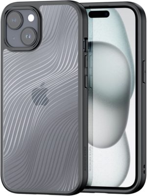 DuxDucis Aimo Series - Premium Ημιδιάφανη Σκληρή Θήκη - Apple iPhone 15 - Black (6934913025079) 117082