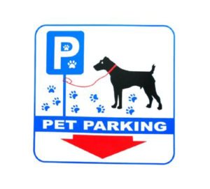 Πινακίδα Pet Parking , έγχρωμη, αλουμίνο Κωδικός Προϊόντος:07.94.025